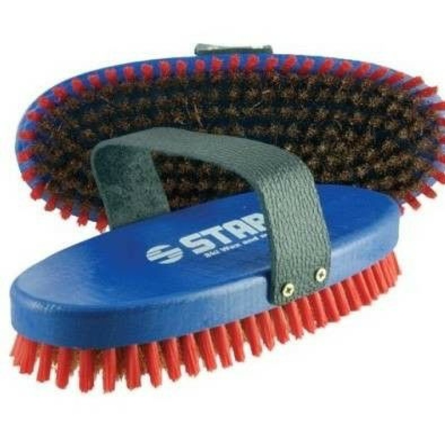 Ski * | Top Sell Star Ski Wax Oval Brush Bronze