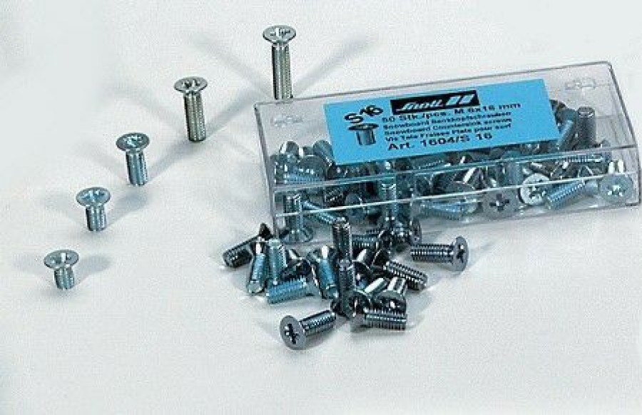 Snoli * | Outlet Sale Snoli Snowboard Countersink Screws M6