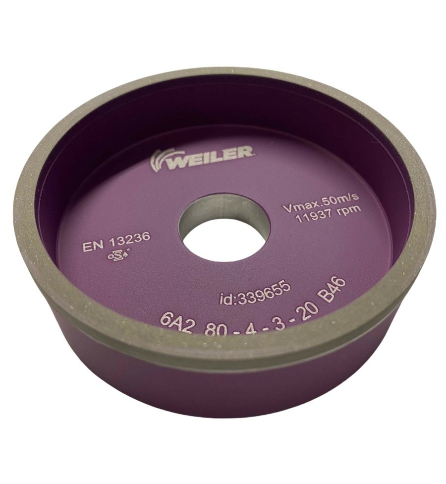 Snow Tools * | Wholesale Weiler Abrasives Cbn Grinding Cup