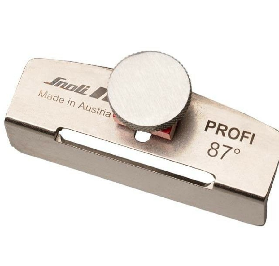 Snoli * | Best Sale Snoli Inox Profi File Holder With Adjustable "Clamp"